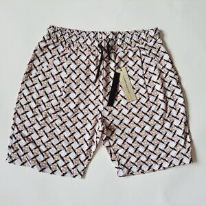New Lorenzoni Italian Men's Fancy Shorts Size 50/M